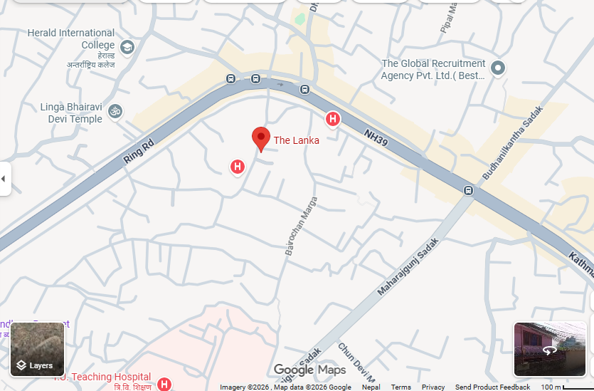 The Lanka Location Map